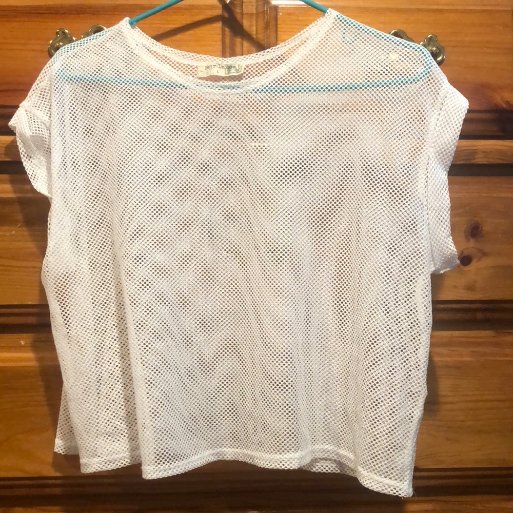 Fishnet like shirt
